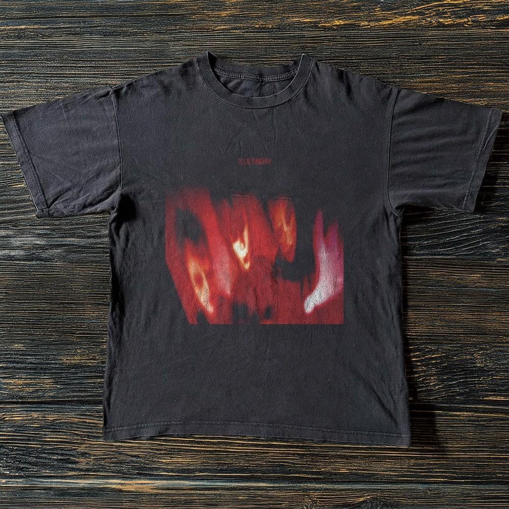 The Cure Pornography Retro Unisex TShirt Size S5XL Black Cotton Tshirt XL