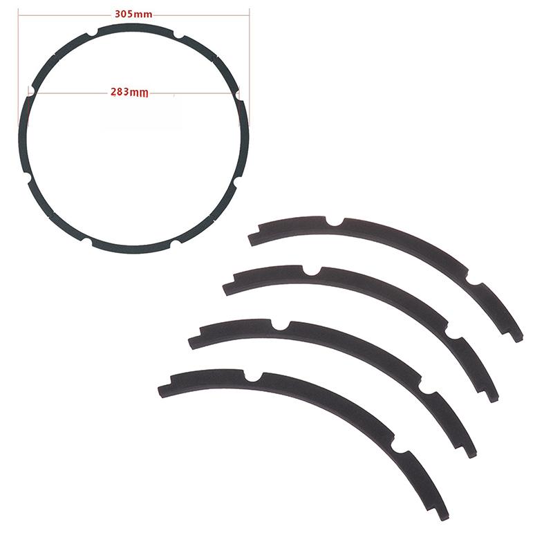 1 Set Rubber Speaker Repair Parts Foam Edge Rings Horn Press Edge Gasket Speaker Surround Repair Foam Woofer Edge
