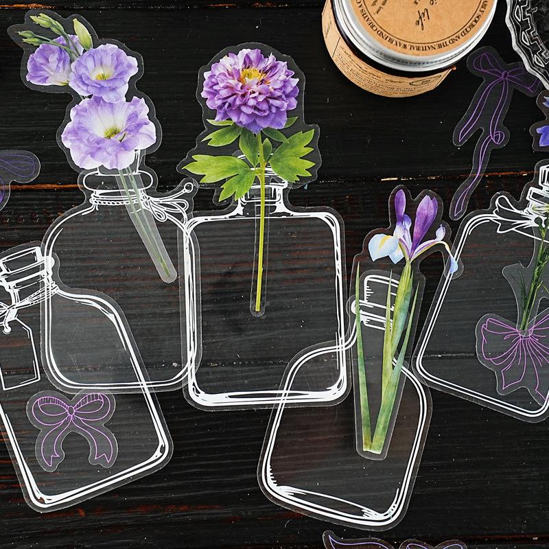 Into Dream Series: Yi Niao Tibetan Floral Large Sticker Pack - 6 Designs