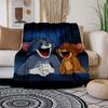 Tom & Jerry Laughing Poster PrintBlanket Flannel Throw Blanket for Sofa, Bed, Travel, Camping, Office