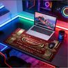 Custom Name Personalized Arsenal F.C Pattern Mousepad, Laptop PC Desk Mat, Decorative Desk Mat for Home Keyboard Pad Gift