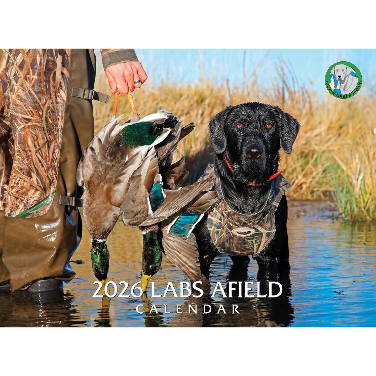 2026 Labs Afield Wall Calendar