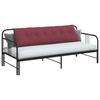 Back Cushion Burgundy Red 180 X 19 X 50 Cm Fabric