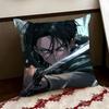 LLevi Anime AAckerman Cushion Cover Reversible Soft Durable Pillow Cover Home  Car MultiScene Use for Daily Comfort