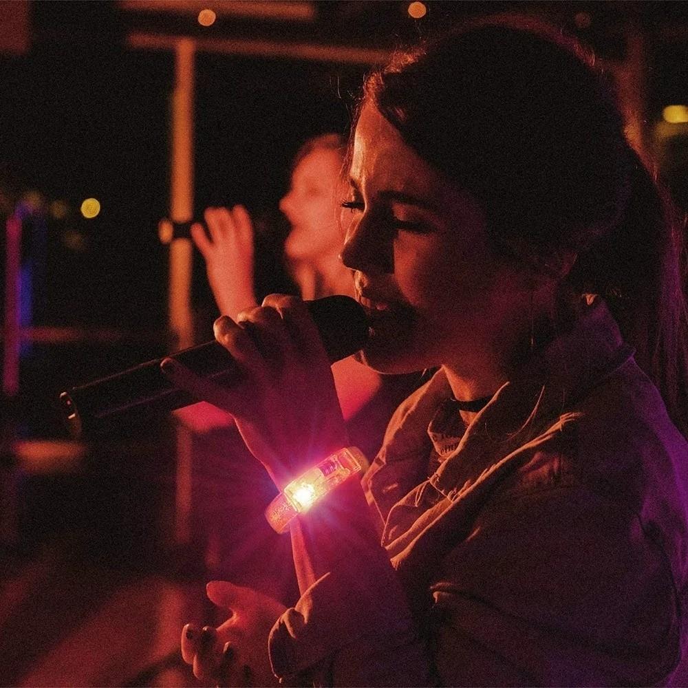 10 Pieces Plastic Light Up Bangle Glow in The Dark Luminous Wristbands  Concerts