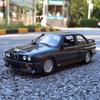 1:24 1988 BMW M3 E30 Slitinový model sportovního vozu Odlitky Kovový model klasického vozu Vysoká simulace Zvuk a světlo Dětské hračky Dárek