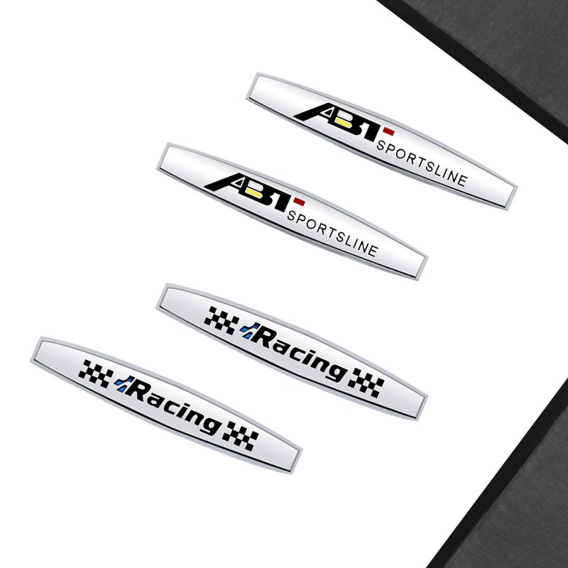 Sportsline Emblem Car Styling 3D Sticker Metal LOGO Badge Seat Body Decoration
