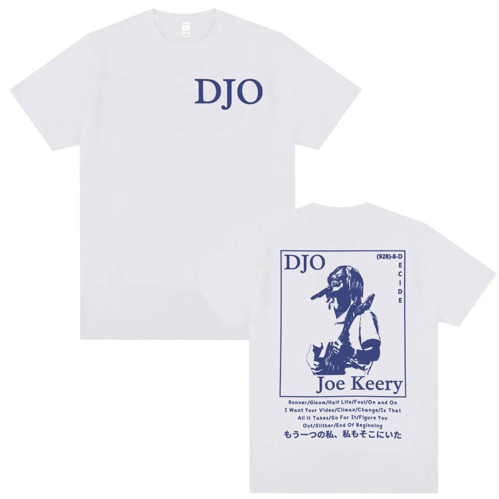 2026 Summer New Design DJO Joe Carey Pattern TShirt  HighQuality Fashion Casual Breathable Mens Roundneck Printed TShirt