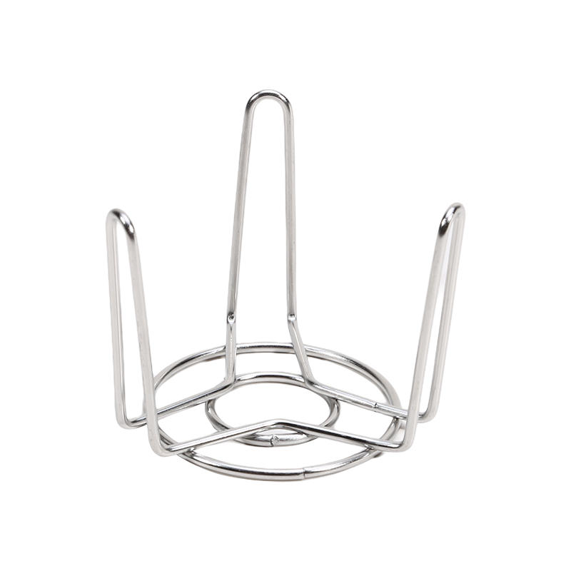 Mini Stainless Steel Steaming Rack - for Boiling Simmering or Heating Small Portions - Camping Office Home Kitchen Used Steaming Pad Bracket