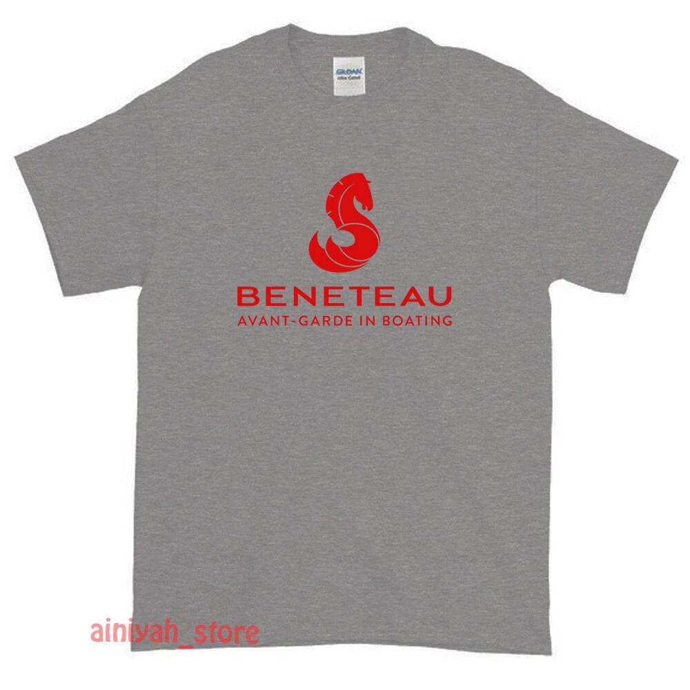New Benetau Yachts Sailboat Logo Men s Funny T shirt USA Size S-XXL 3XL