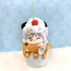 Chocolate Mint Cake Shaped Plush Clothes for 10cm Plush Toys, Kigurumi Accessories, Otaku Activities, Dolls, Mascots, K-Pop Dolls, Costumes [Used]
