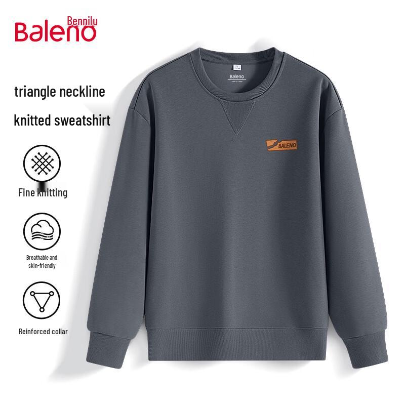 

Baleno Men s Loose Fit Round Neck Sweatshirt 5XL
