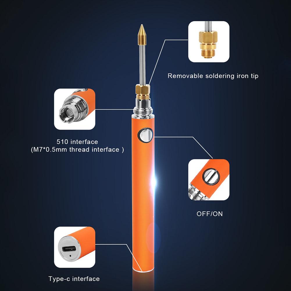 1100A Soldering Iron Lightweight Lithium-Ion Battery