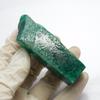 Natural Green Emerald Loose Gemstone Dyed Rough Uncut 499.95 Ct for Lapidary and Gem Collections