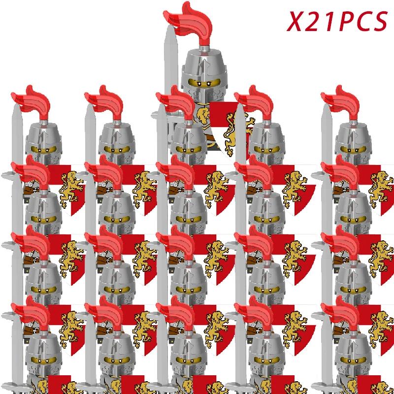 Medieval Knights & Warriors Building Blocks Roman Legion Spartan Cavalry Crusaders Bricks
