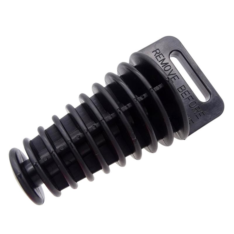 

Motorcycle wash pipe protector exhaust muffler plug Dirt Pit ATV Bike 2 or 4 Stroke For Honda BMW Yamaha Kawasaki чорний