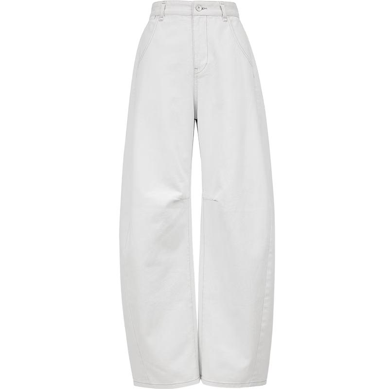 

ONLY 2025 Women s Loose Wide-Leg Denim Banana Pants XL