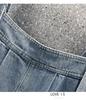 Women's Plus Size Korean Loose Denim Wide-Leg Bib Shorts for Spring/Summer 2022