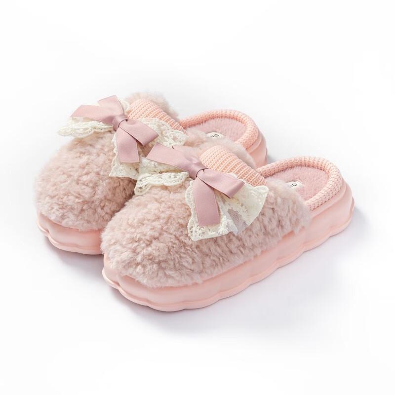 Женские зимние тапочки Cloud Comfort с бантом 36