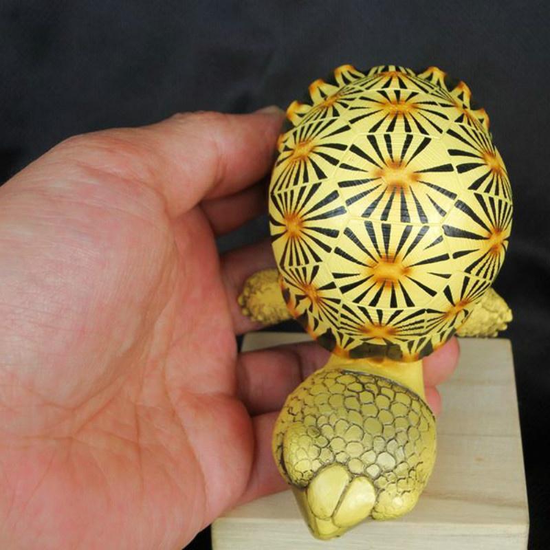 1pcs Cartoon Land Tortoise Big Head Turtle Diamond Turtle Hand-made Figurines Fish Tank and Aquarium Decorations