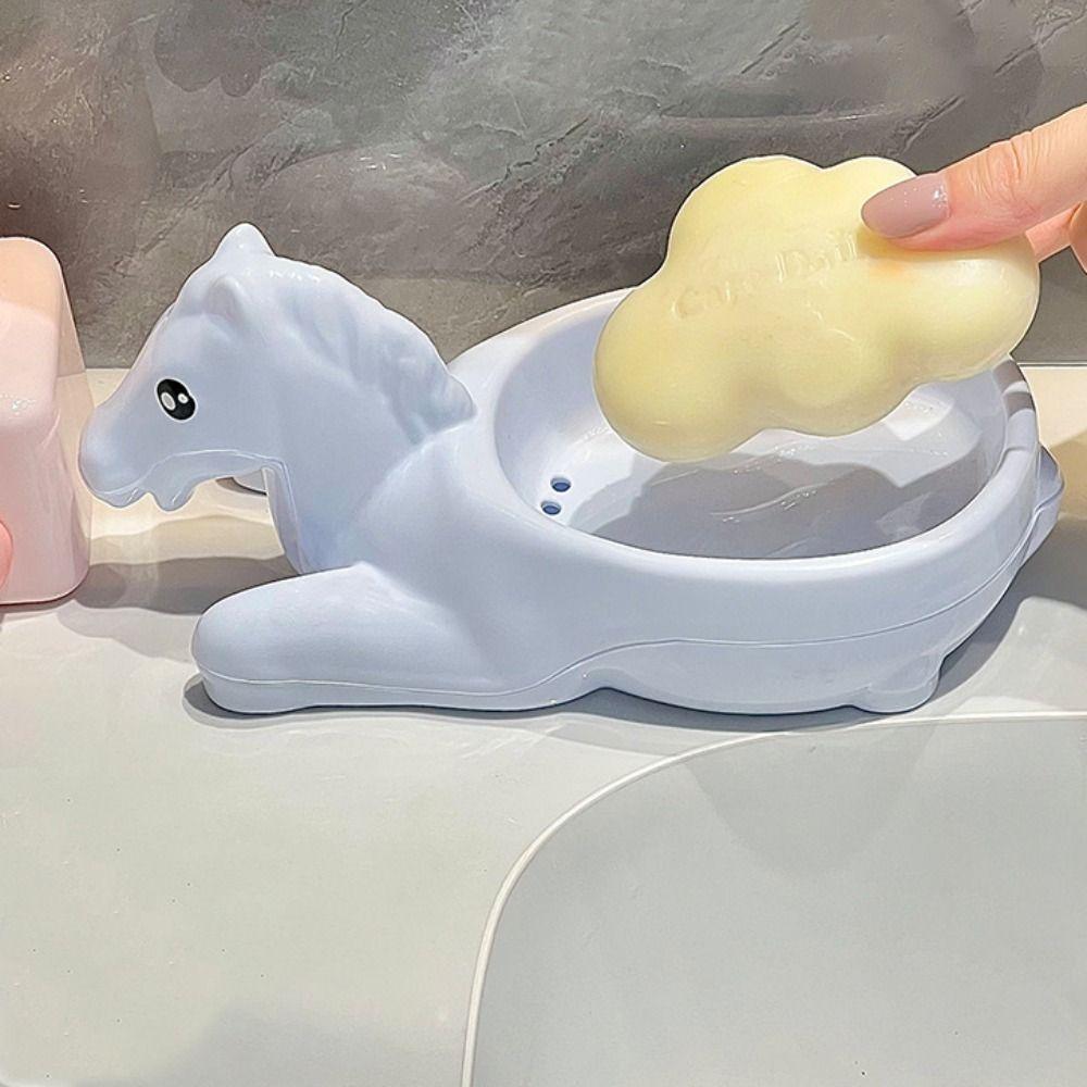 Drainable Cartoon Pig Soap Dish Cartoon Soap Container Decor Soap Holder Gift Idea