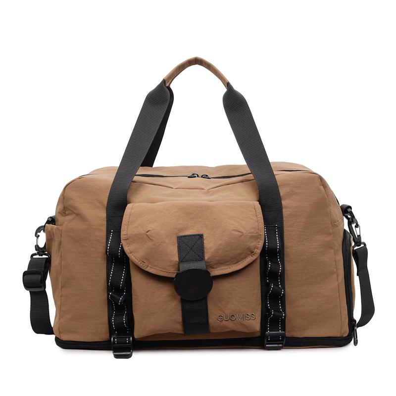 Fashionable Travel Duffel Bag with Adjustable Strap Multiple Pockets Large Capacity Weekend Carry On Bag