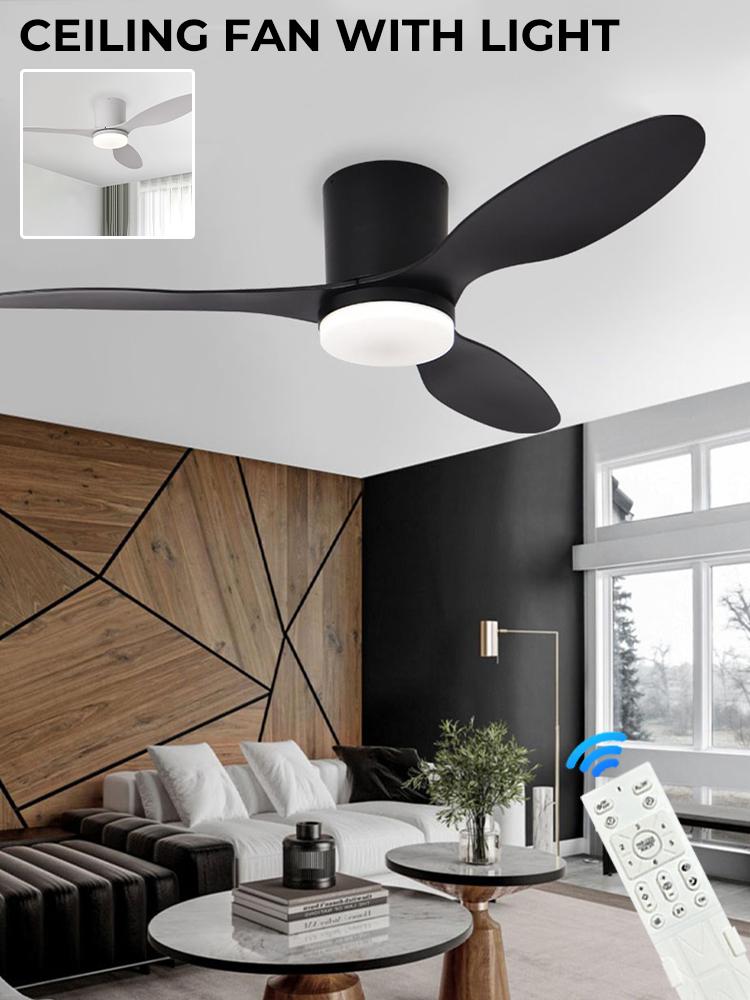 lampadina ventilatore fan bulb Ceiling Fan With Light 42Inch Strong Wind Ceiling Fan Light Modern Simplicity Restaurant Electric
