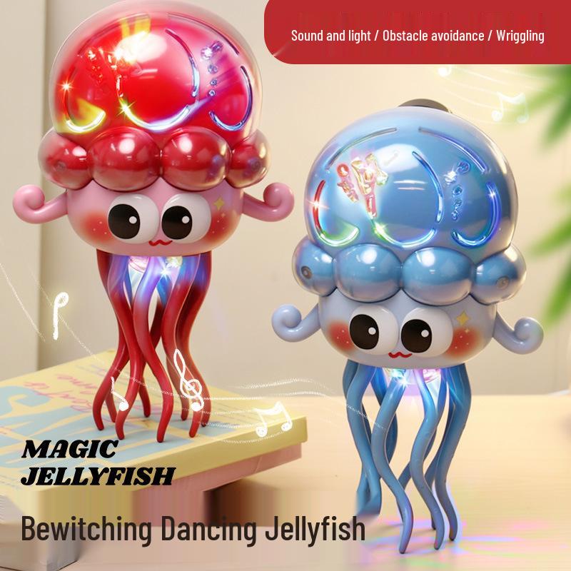Electric Dancing Octopus Music Light Jellyfish Toy for Kids