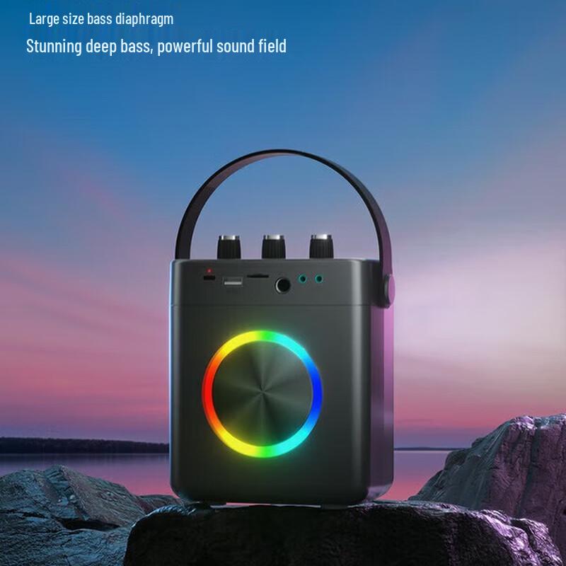 Newman K519 Portable Hi-Fi Bluetooth KTV Speaker CN Plug (adapter Included)