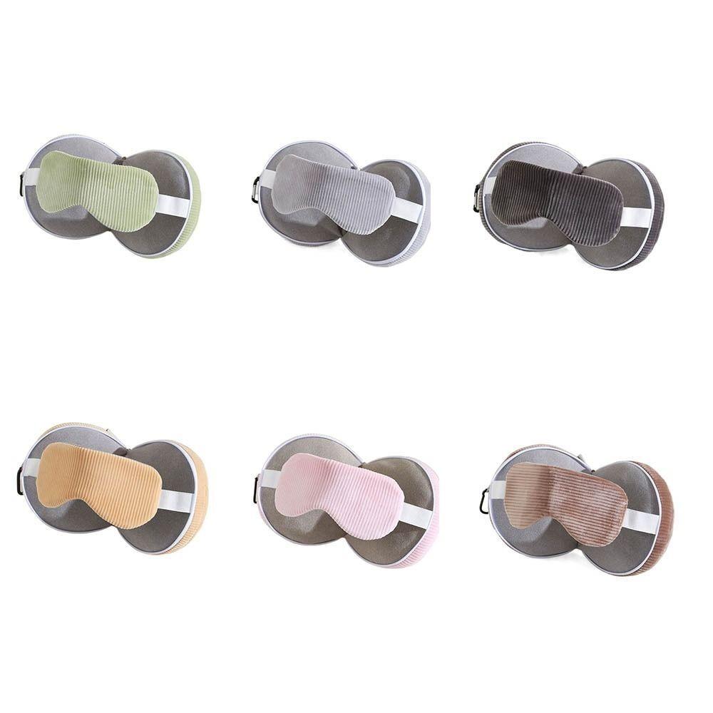 Soft 2 in 1 Eye Mask Pillow Foldable Multifunctional Travel Pillow Light-blocking With Storage Hook Neck Pillows Kids