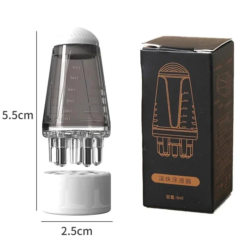 

Мини Аппликатор для Кожи Головы Жидкая Расческа Эссенциальная Портативная Массажная Масло для Роста Волос Инструмент для Ухода за Кожей Головы против Выпадения Волос чёрный