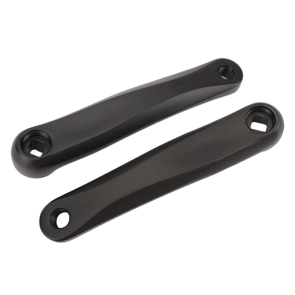2Pcs Bike Crank Arm 170mm Aluminum Alloy High Strength Versatile Rhombus Hole Electric Bike Crank Arm for Electric Bike
