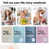 Tell Me Your Life Story Dad's Guided Journal Memory Keepsake Book Record Memories Reflections Wisdom Notebook