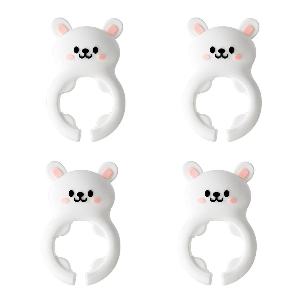 Topfseitenclips Verbrühschutz Löffelhalter Multifunktionaler Spatelhalter Hitzebeständiger Schaufel-Fixierclip Küchenhelfer