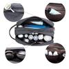 Lightweight Men's Travel Toiletry Bag With Water Resistant Oxford Cosmetic Case And Multiple Pockets for Outdoor  Gray