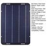 Panels 10W 18V Polysilicon Flexible Panel IP65 Waterproof Bendable