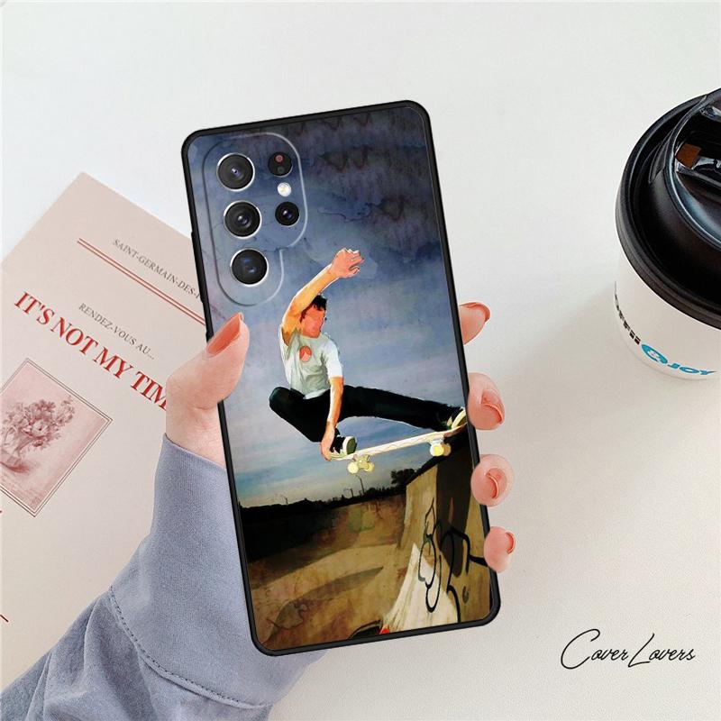 Cool Skate Phone Case For Samsung Galaxy S24 S25 S23 S22 Ultra Note 10 20 Plus S20 S21 FE Cover