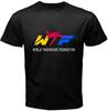 WTF World Taekwondo Federation Logo Martial Arts Men's T-Shirt Size S-3XL