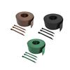 Cuttable Landscape Edging Roll for Curved Flower Gardens, Flexible PE Band for Shaping Clear Garden Boundaries
