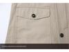 Men's Hooded Pure Cotton Washed Workwear Jacket - Autumn/Winter 2022 Collection