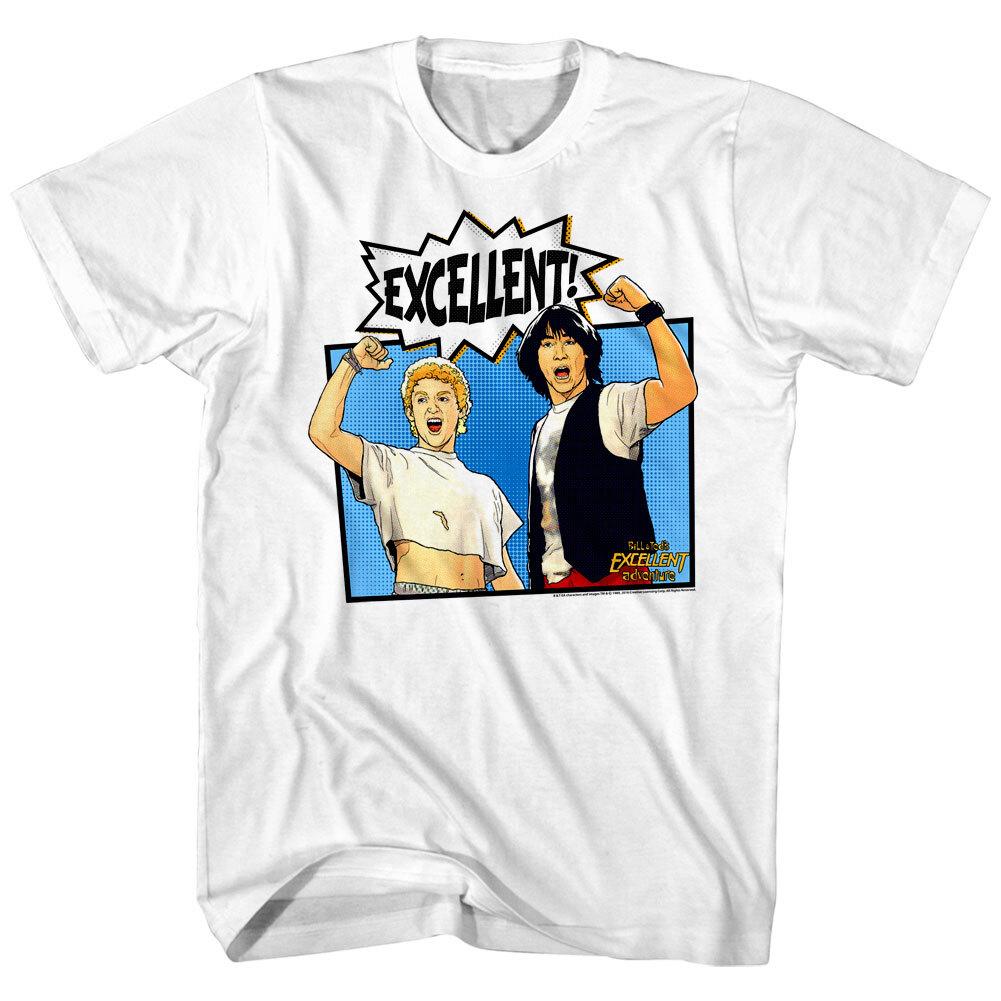 Bill Ted Shouting Excellent Men T Shirt S