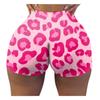 Women's Fashion Slim Hot Funny Words Print Gym Shorts Butt Lift Shorts Panties