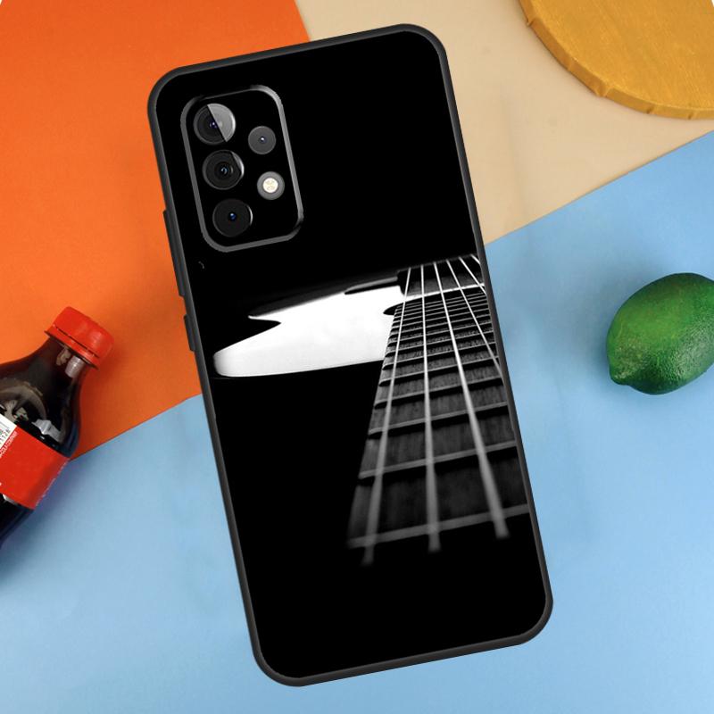 Guitar Music Case For Samsung Galaxy A54 A34 A14 A51 A71 A13 A23 A33 A53 A73 A12 A22 A32 A52 Cover
