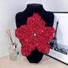 Embroidered Flower Multi-layer Appliques Sequin Clothing Applique DIY Clothing Patches  Dressmaking