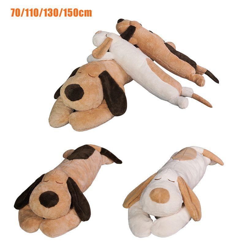 Large Size Dog Plush Throw Pillow Soft Stuffed Doll Cushion Xmas Gift