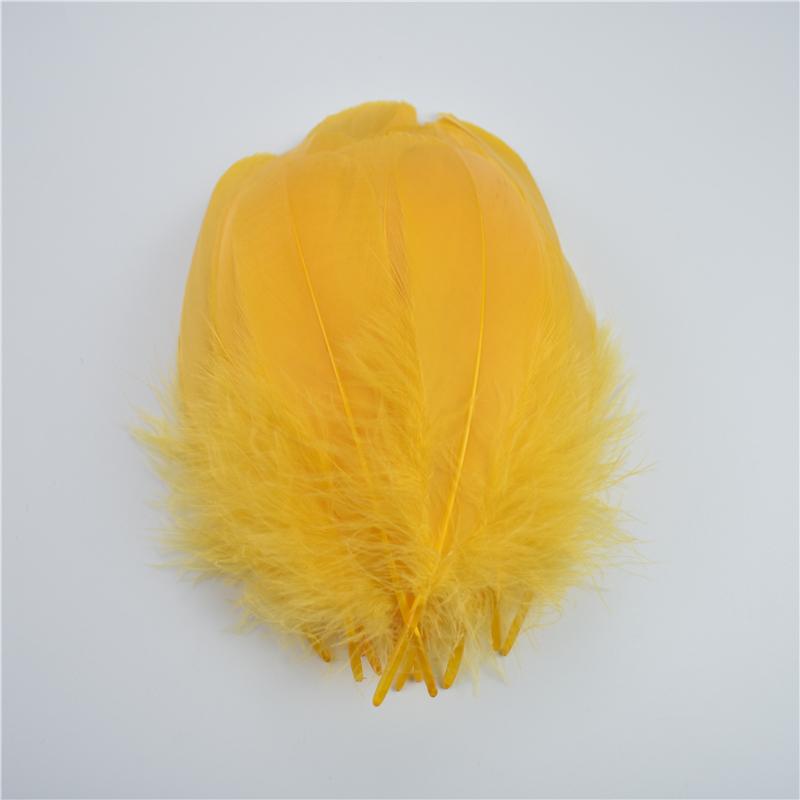 20Pcs Colored Goose Feather 5-7inch/12-18cm  Swan Plumes Handicraft Accessories Wedding Deco Diy Craft Carnival Party Decoration