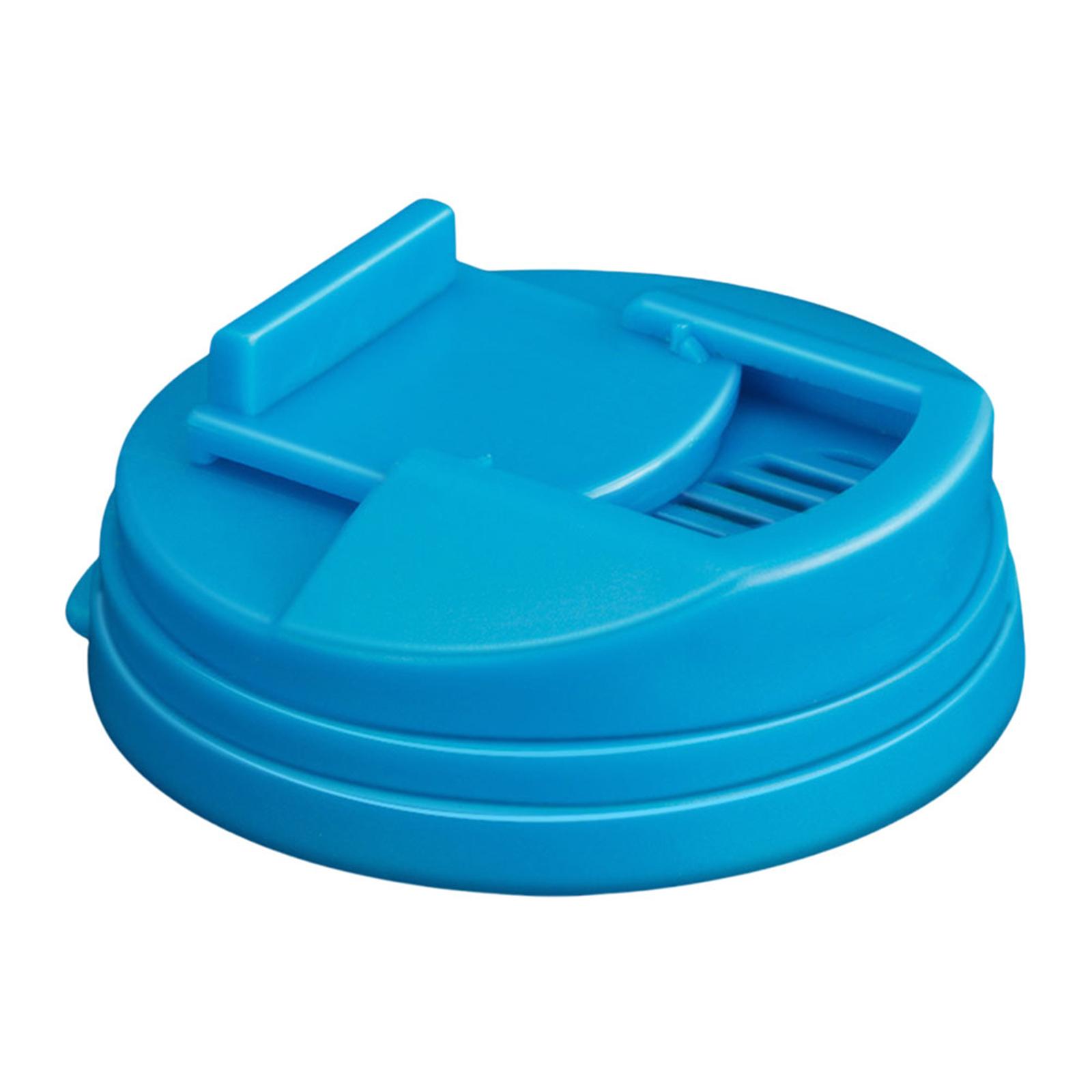 

Tin Can Lids Reusable Drink Lid Cap Leakproof Beverage Can Protector Plastics for Canned Beverage Beer Juice Seltzer синий