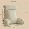 Bedhead Backrest Pillow Washable Neck Pillow Soft Bag Backrest Cushion Neck Protection Headrest Sofa Waist Protection Backrest