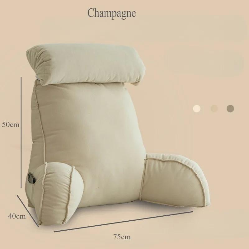 Headboard Pillow Reading Large Bolster Backrest Positioning Support Body Wedge Sleeping Pillow for Bed Headboar Home Accessories