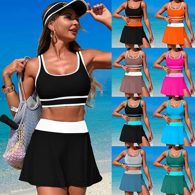 Bikini Hot Spring Women's Beach Sports Skirt Split Swimsuit Huludao Swimsuit